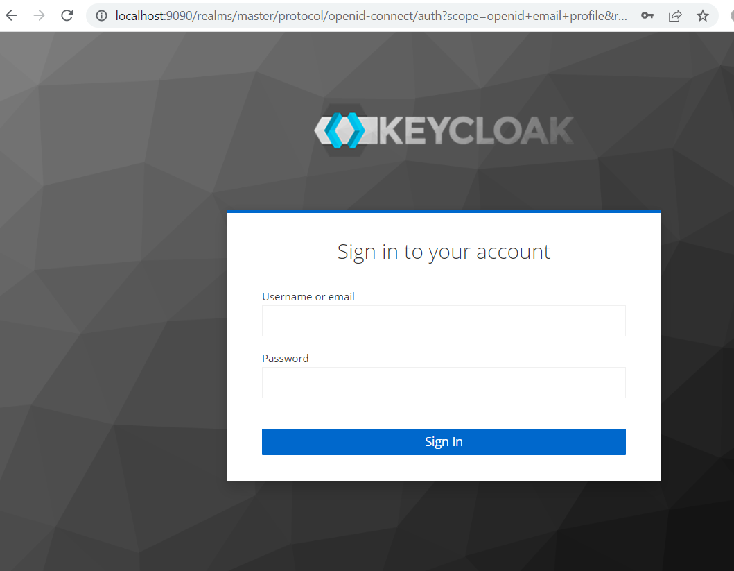Keycloak-new-login-page
